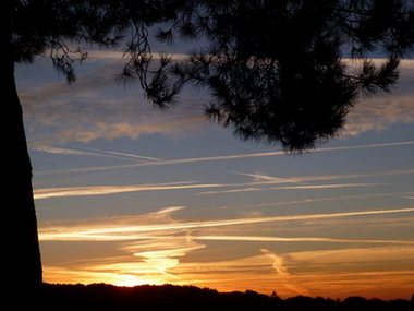 Ciel autour de la chambre d'hôtes Saint Jacob