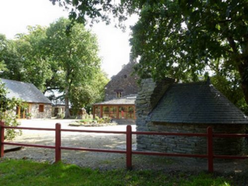 Patio y horno de pan